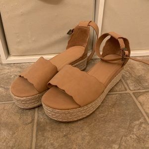 Bamboo Tan Espadrille Sandals